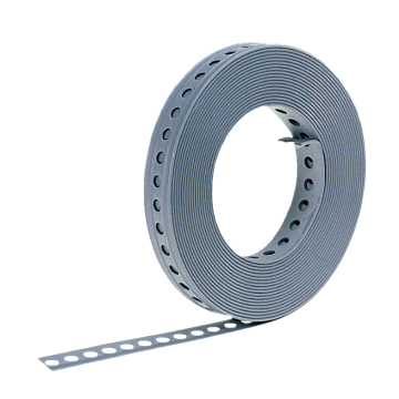 Gaatjesband geplastificeerd | 27 mm | 10 m