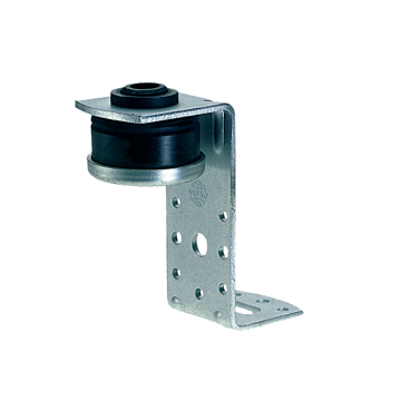 Luchtkanaal-hoek met dempingsdeel Luchtkanaal-dubbelhoek | Type II