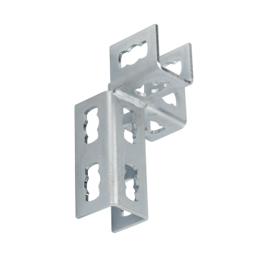 MPR 3D-Verbinder type S+ Zijhoekverbinder rechts | thermisch verzinkt