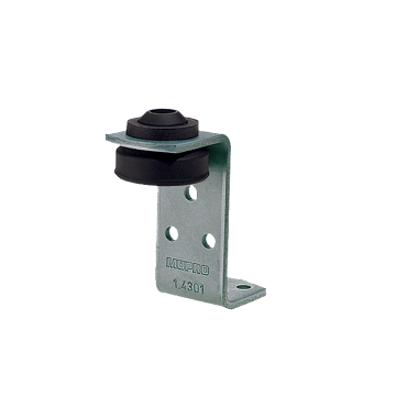 Luchtkanaal-hoek met dempingsdeel Luchtkanaal-dubbelhoek | RVS 3.04