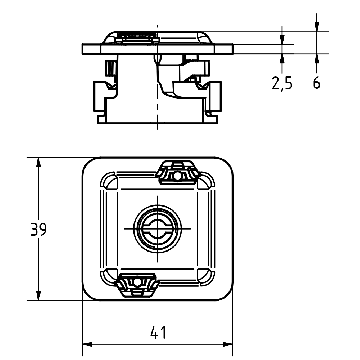 MPR Snelbevestigers type S+ M12