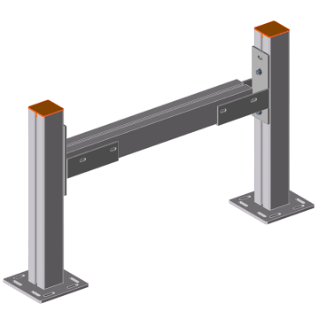 MPT Zadelflens draagprofielmontage Q80-2,0